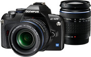 Olympus E-420  2 объектива