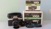 Фотоаппарат Киев-19. В родной коробке !!! №9222079.Полный комплект !!!.Новый !!!